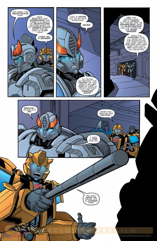 Transformers Spotlight Bumblebee Comic Book Preview Image  (8 of 9)